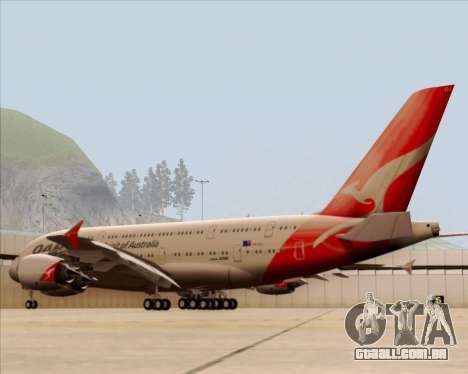 Airbus A380-841 Qantas para GTA San Andreas
