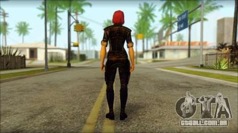 Mass Effect Anna Skin v8 para GTA San Andreas