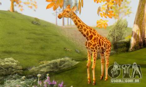 Giraffe (Mammal) para GTA San Andreas