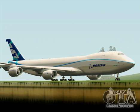 Boeing 747-8 Cargo House Livery para GTA San Andreas