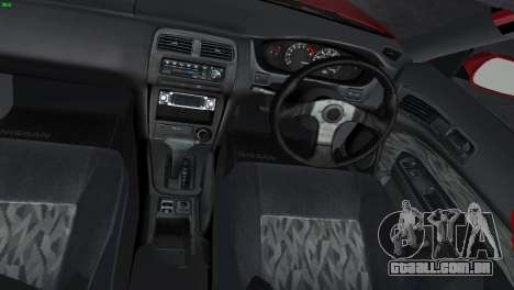 Nissan Silvia S14 RB26DETT Black Revel para GTA Vice City