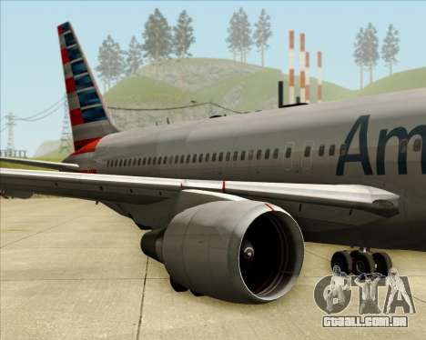 Boeing 767-323ER American Airlines para GTA San Andreas