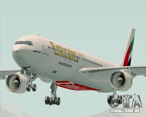 Airbus A330-300 Emirates para GTA San Andreas