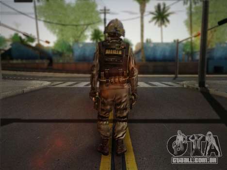 Боец СВР (Tom Clancy Splinter Cell) v1 para GTA San Andreas