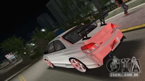 Subaru Impreza WRX STI 2006 Type 3 para GTA Vice City