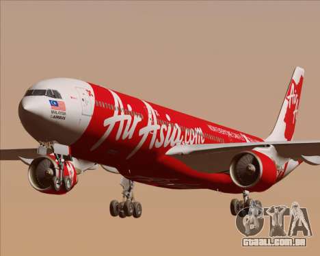 Airbus A330-300 Air Asia X para GTA San Andreas