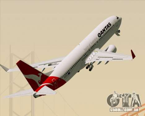 Boeing 737-838 Qantas para GTA San Andreas
