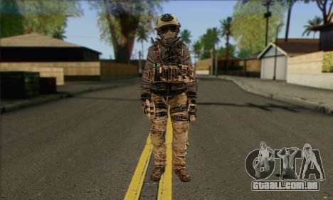 Task Force 141 (CoD: MW 2) Skin 13 para GTA San Andreas