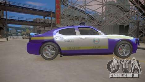 Dodge Charger Kuwait Police 2006 para GTA 4
