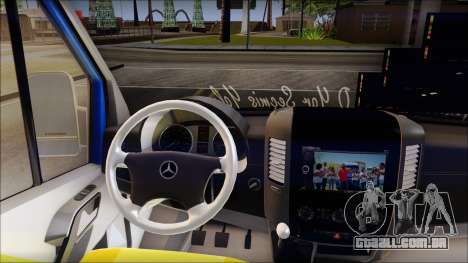 Mercedes-Benz Sprinter Dolmus para GTA San Andreas