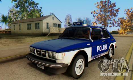 Saab 99 Turbo 1978 para GTA San Andreas