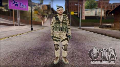 USA Soldier para GTA San Andreas