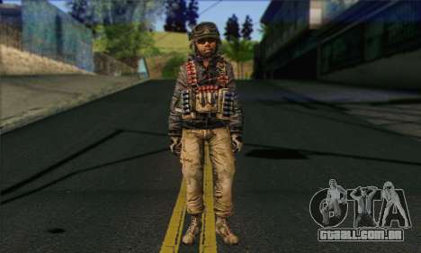 Task Force 141 (CoD: MW 2) Skin 16 para GTA San Andreas