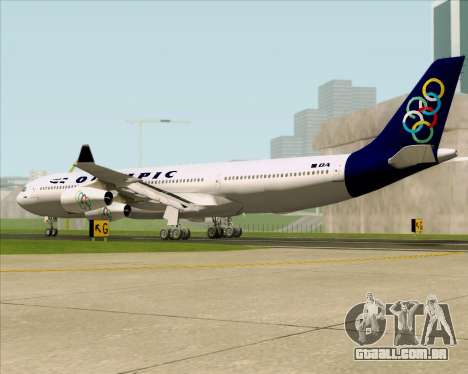 Airbus A340-313 Olympic Airlines para GTA San Andreas