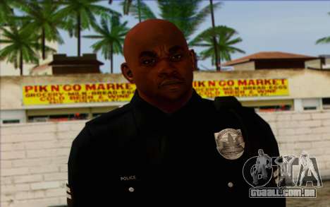 Polícia (GTA 5) Pele 3 para GTA San Andreas