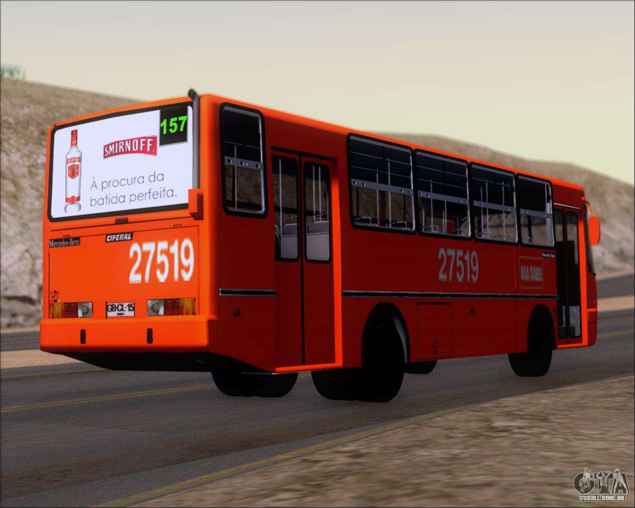 Ciferal GLS Bus MercedesBenz OH1420 para GTA San Andreas