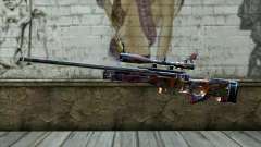 Graffiti Sniper Rifle para GTA San Andreas