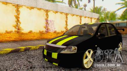 Dacia Logan Black Style para GTA San Andreas