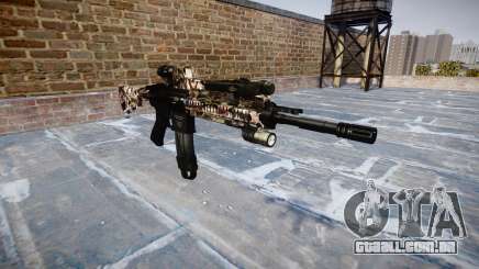 Automatic rifle Colt M4A1 zumbis para GTA 4