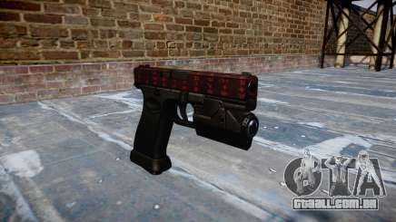 Pistola Glock de 20 a arte da guerra para GTA 4