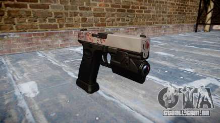 Pistola Glock de 20 de cereja blososm para GTA 4