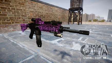 Automatic rifle Colt M4A1 festa de rock para GTA 4