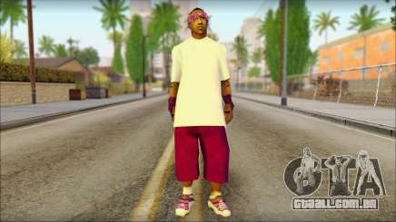 East Side Ballas Skin 1 para GTA San Andreas