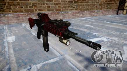 Automatic rifle Colt M4A1 arte da guerra para GTA 4