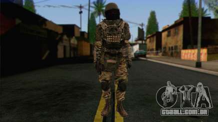 Task Force 141 (CoD: MW 2) Skin 9 para GTA San Andreas