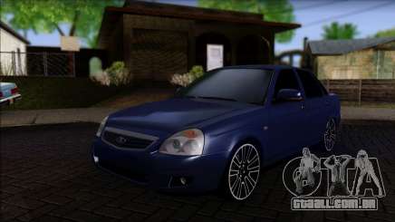 Lada 2170 Priora Black Atack para GTA San Andreas