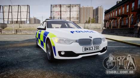 BMW 335i 2013 Central Motorway Police [ELS] para GTA 4