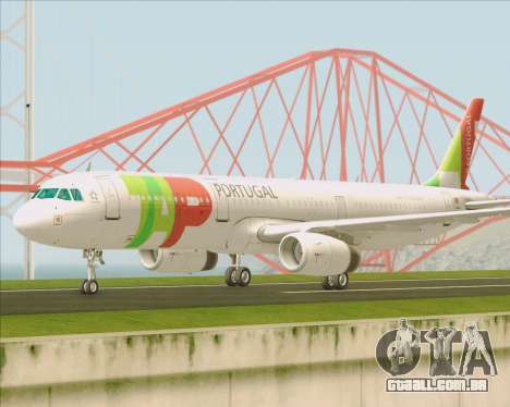 Airbus A321-200 TAP Portugal para GTA San Andreas