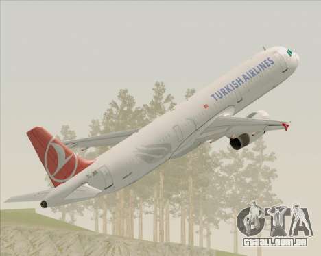 Airbus A321-200 Turkish Airlines para GTA San Andreas