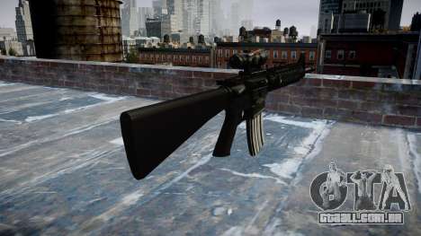 Rifle M16A4 ACOG para GTA 4