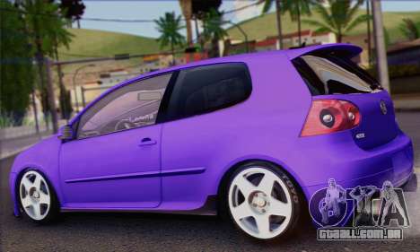 Volkswagen Golf Mk5 GTi Turkish Tuned para GTA San Andreas