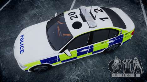 BMW 335i 2013 Central Motorway Police [ELS] para GTA 4