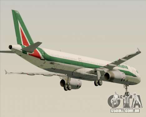Airbus A321-200 Alitalia para GTA San Andreas