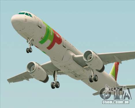 Airbus A321-200 TAP Portugal para GTA San Andreas