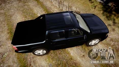 Chevrolet Avalanche 2008 Undercover [ELS] para GTA 4