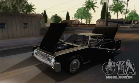 Lincoln Continental Sedan (53А) 1962 para GTA San Andreas