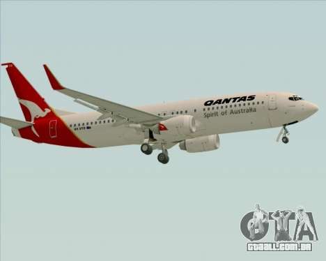 Boeing 737-838 Qantas (Old Colors) para GTA San Andreas