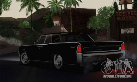 Lincoln Continental Sedan (53А) 1962 para GTA San Andreas