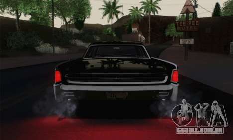 Lincoln Continental Sedan (53А) 1962 para GTA San Andreas