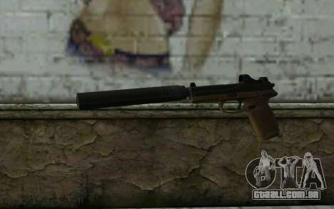 FN FNP-45 Com Silenciador e Mira para GTA San Andreas