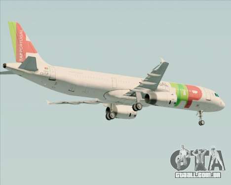 Airbus A321-200 TAP Portugal para GTA San Andreas