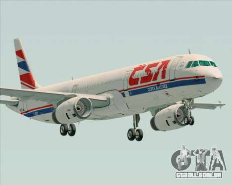 Airbus A321-200 CSA Czech Airlines para GTA San Andreas