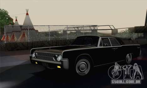 Lincoln Continental Sedan (53А) 1962 para GTA San Andreas