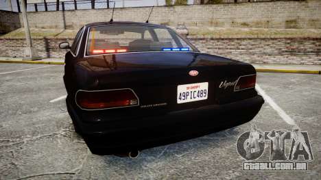 GTA V Vapid Stanier FIB [ELS] para GTA 4