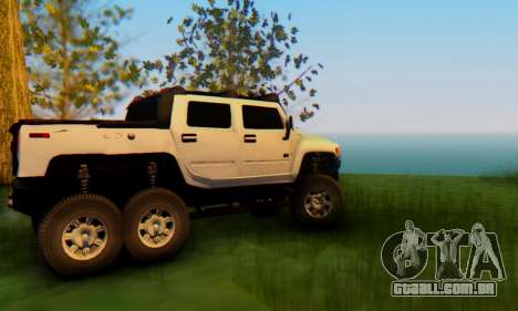 Hummer H6 Sut Pickup para GTA San Andreas