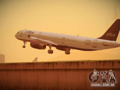 Airbus A321-232 jetBlue Woo-Hoo jetBlue para GTA San Andreas